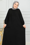 Reglan Sleeve Gathered Children's Dress-Medina silk