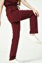 Burgundy Lycra Cargo Pocket Doctor Nurse Uniform Single Bottom Unisex