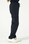 Navy Blue Lycra Cargo Pocket Doctor Nurse Uniform Single Bottom Unisex - 3