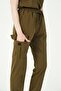 Khaki Lycra Cargo Pocket Doctor Nurse Uniform Single Bottom Unisex - 4