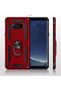 Case for Samsung Galaxy S8 Plus Case Dual Layer Polycarbonate Protection and Magnetic Holder Stand Ring - 5
