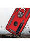 Case Compatible with Samsung Galaxy A9 2018 Dual Layer Polycarbonate Protection and Magnetic Holder Stand Ring - 3