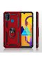Case for Samsung Galaxy M21 Case Dual Layer Polycarbonate Protection and Magnetic Holder Stand Ring - 4