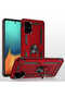 Case for Samsung Galaxy A51 Case Dual Layer Polycarbonate Protection and Magnetic Holder Stand Ring - 8