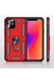 Case for Apple iPhone 11 Pro Max Dual Layer Polycarbonate Protection and Magnetic Holder Stand Ring - 5