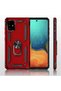 Samsung Galaxy A71 Compatible Case Dual Layer Polycarbonate Protection and Magnetic Holder Stand Ring - 7