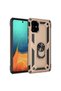 Samsung Galaxy A71 Compatible Case Dual Layer Polycarbonate Protection and Magnetic Holder Stand Ring