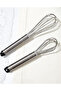 4 Pieces Stainless Steel Whisk Serving Spoons Set, 2 Serving Spoons 2 Pieces Pastry Cake Whisk - 2