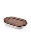 Woody Oven Dish with Lid 33x19 cm
