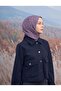 شال COTTON MONOGRAM A PATTERN - أرجواني - 2