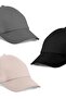 Unisex Set of 3 Grey, Stone and Black Color Baseball Cap