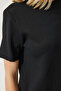 Women's Black Short Sleeve Knitwear Blouse AN00186 - 5