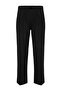 Siyah Pileli Klasik Baggy Fit Kumaş Pantolon TMNSS24PL00024 - 10