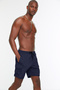 Lacivert Kargo Cepli Standart Boy Mayo Deniz Şortu TMNSS22DS0028 - 9