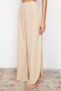 Beige Woven Tied Linen blended Shirt Pants Set TBESS24AU00031 - 5