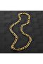 Men's Figaro Chain Steel Necklace - 6