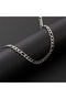 Men's Figaro Chain Steel Necklace - 3