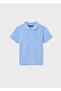 Boy's Blue Polo Neck T-shirt 00890-045
