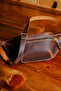 Handmade Freebag - Genuine Leather - Brown -Unisex - 3