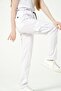 White Lycra Cargo Pocket Doctor Nurse Uniform Single Bottom Unisex