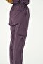 Plum Lycra Cargo Pocket Doctor Nurse Uniform Single Bottom Unisex - 5