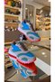 Genuine Leather Suede-Stretch Sneakers - 2