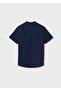 Boy's Navy Blue Short Sleeve Shirt 06118-079 - 2
