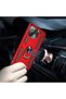 Case for Xiaomi Mi 11 Lite Case Dual Layer Polycarbonate Protection and Magnetic Holder Stand Ring - 6