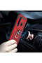 Case Compatible with Samsung Galaxy A9 2018 Dual Layer Polycarbonate Protection and Magnetic Holder Stand Ring - 4