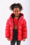 Children's, Water and Windproof, Inner Fleece, Hooded, Pocket Snap, Puffer Jacket & Coat RB-750 - 4