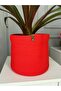 Red Wicker Basket - Multi-Purpose, Garden Organizer, 22X20 - 3