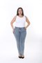 NARROW LEGS SNOW WASHING LARGE SIZE PANT