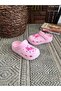 High Thick Sole 4 Pieces Jibbitz Ornate Gift Closed Front Cross Daily Sandals Slippers - 2