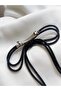 Crystal Stoned Seyran Bow - Buckle Collar Flapper - 3