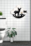 Deer Themed Metal WC Toilet Paper Holder