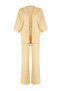 Stone Relaxed/Casual Cut Knitted Kimona Pants Bottom-Top Set Twoss24Au00091 - 6