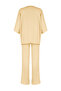 Stone Relaxed/Casual Cut Knitted Kimona Pants Bottom-Top Set Twoss24Au00091 - 8