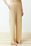 Stone Relaxed/Casual Cut Knitted Kimona Pants Bottom-Top Set Twoss24Au00091 - 3