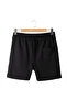 Erkek Siyah Basic Regular Fit Şort & Bermuda - 4