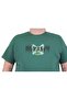 Men's Large Size Crew Neck T-Shirt Be Happy 24131 KHAKI - 3