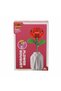 Building Toy Compatible Flower Bouquet Series Red Flower 120 Pieces Decorative Building Toys