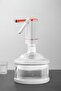 ®   40 and 80 Second Adjustable Folding Automatic Bottle Pump White - 4