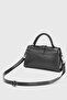 Black Locked Double Handle Crossbody Bag for Women - 241 - 3