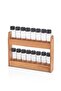 Kayra 16-Piece Spice Rack Set, 16-Piece Spice Rack with Wooden Stand - 2