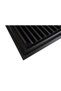 Matte Black 50x55 Aluminum Grille Ventilation Louver - 6