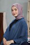 شال قطني مريح من سلسلة الورد العتيق - 3