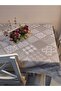مفرش زيت من مادة PVC غير قابلة للانزلاق - مفرش طاولة جاهز للمسح مقاس 120 × 150 قابل للمسح - 4