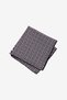 Men's Black-White Patterned Design Handkerchief - 2