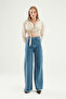 Wide Leg Jeans Blue - 3