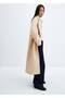 Manteco Wool Overcoat with Flap - 6